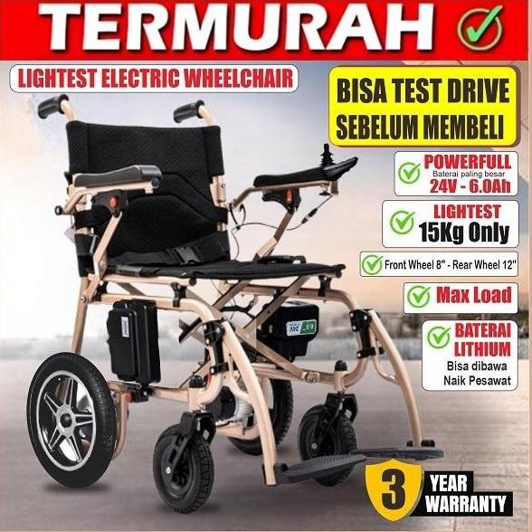 Open DS] KURSI RODA PALING RINGAN TERMURAH / KURI RODA TRAVELING