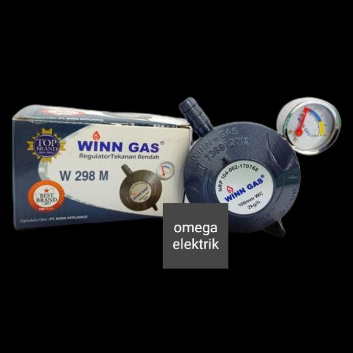 Regulator Win Gas 298 Meter / Regulator Win Gas / Kepala Gas Meter
