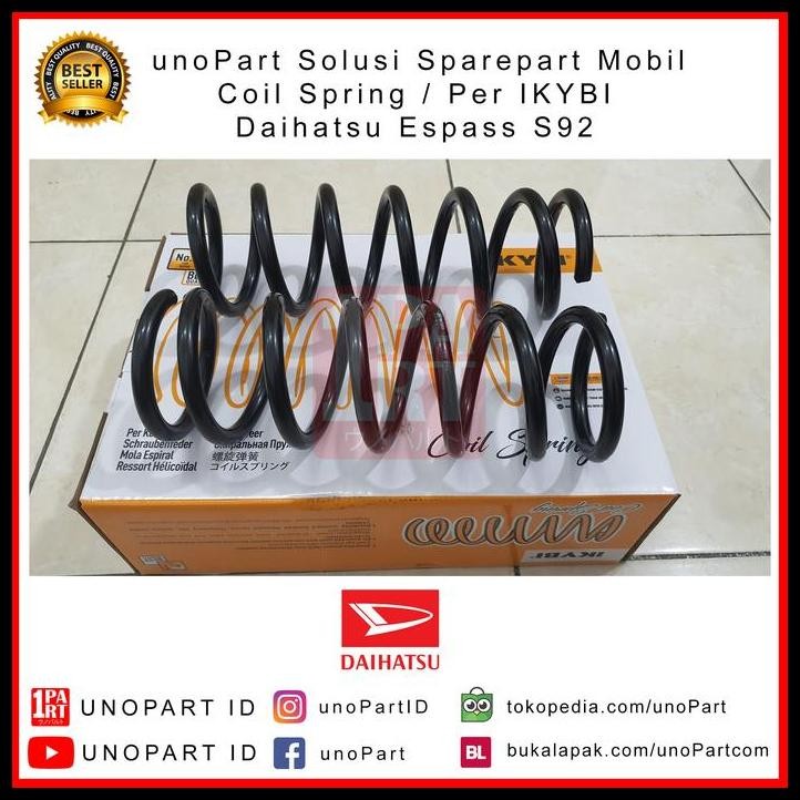 BEST DEAL PER COIL SPRING IKYBI DEPAN DAIHATSU ESPASS S92 OEM 48131-87Z07 
