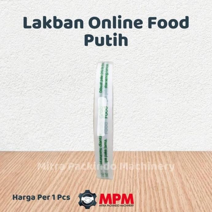 

best produk] Isolasi Selotip Online Food Putih 12mm x 72y