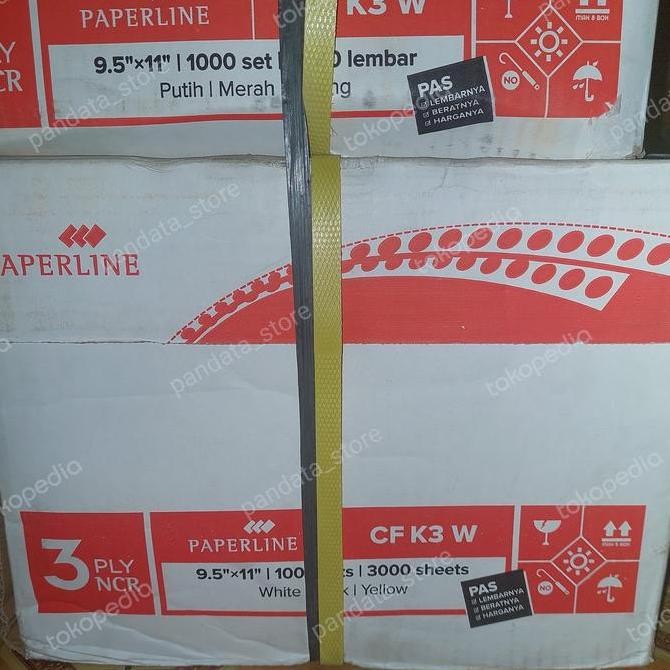 

TERLARIS! kertas komputer continuous form 3ply 9,5x11 Paperline