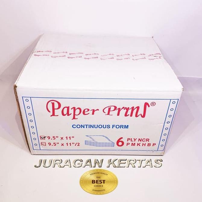 

HOT SALE! CONTINUOUS FORM 9,5 X 11 6PLY PAPERPRYRNS