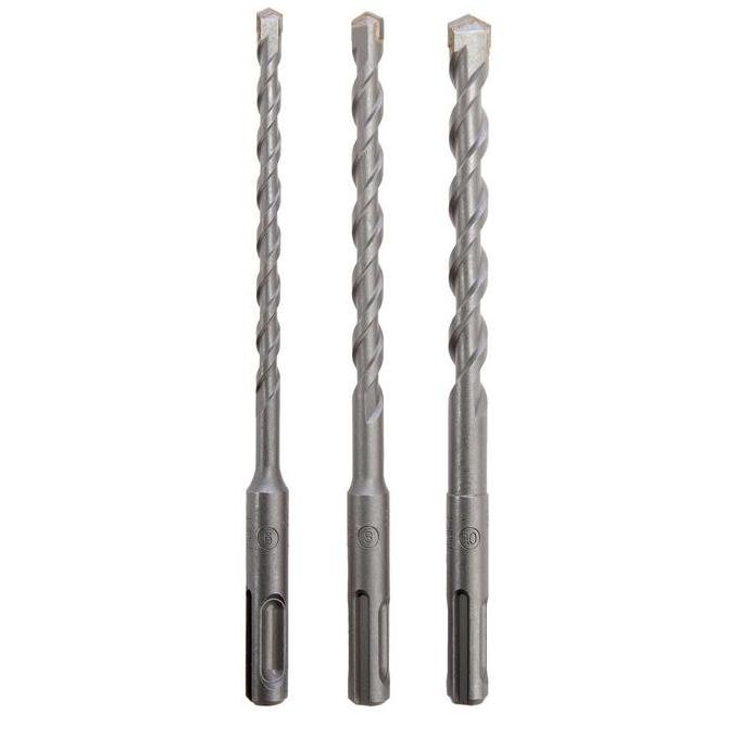 Bosch Sds Plus-1 Hammer Drill Bits / Mata Bor Beton Set 3 Pcs - 5 Pcs