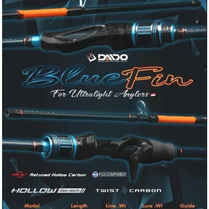 Joran Daido Blue Fin Bc & Spinning 702 full fuji