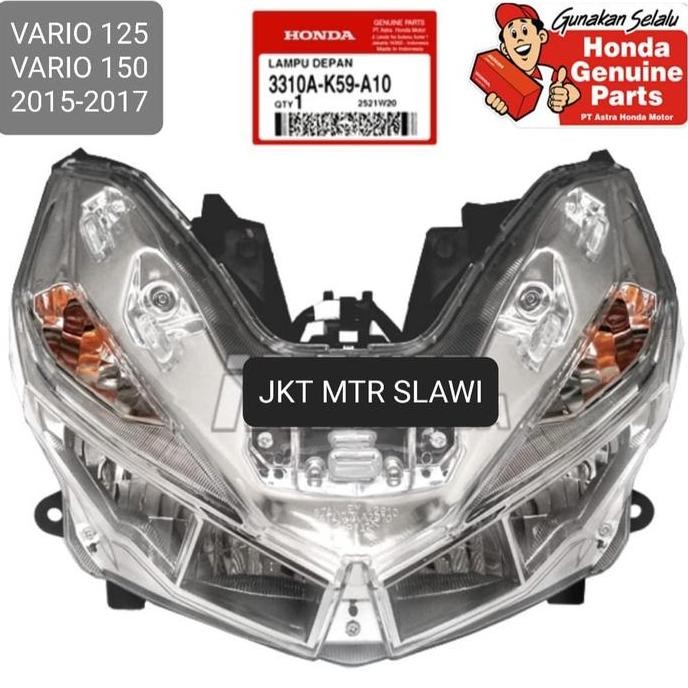 Lampu depan atau reflektor vario 125 vario 150 ori honda Ahm