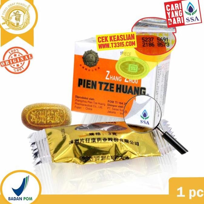 PIEN TZE HUANG / PINAHONG / OBAT PASCA OPERASI