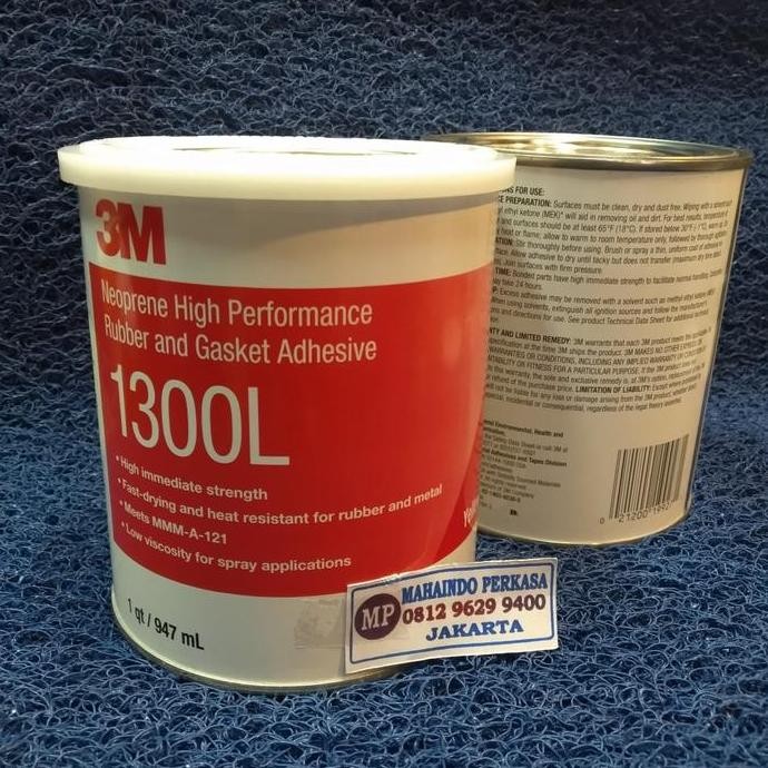 3M Scotch-Weld 1300L Rubber Gasket Lem Karet Kuning - Lem Tahan Panas