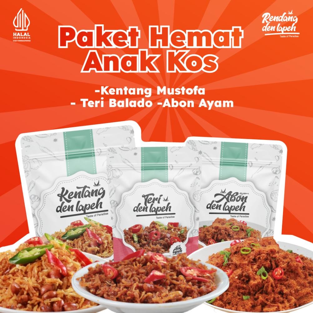 

PAKET HEMAT LAUK PRAKTIS DAN ENAK SPESIAL ANAK KOS