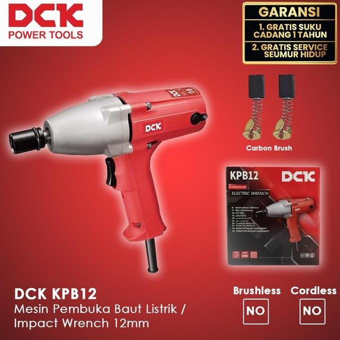 Dck Kpb12 Mesin Pembuka Baut Listrik / Impact Wrench