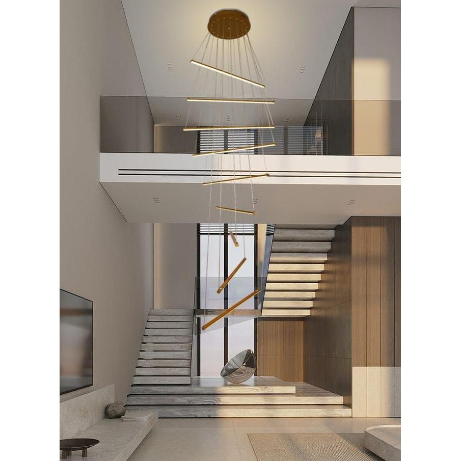 Lampu Hias Gantung 9 Led 3 Warna / Lampu Gantung Model Tangga