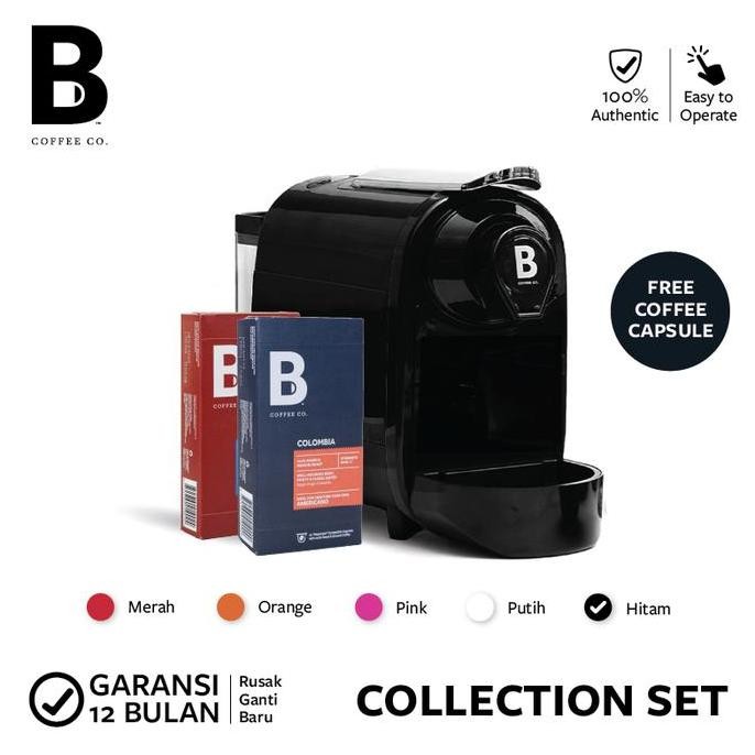Mesin Kopi Kapsul Freshman Mesin Kopi Kapsul - Nespresso Compatible Capsule Set - B Coffee Co. - Nes