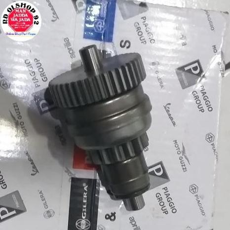 Gear Pinion Starter Orinal Vespa 2v Lx/S
