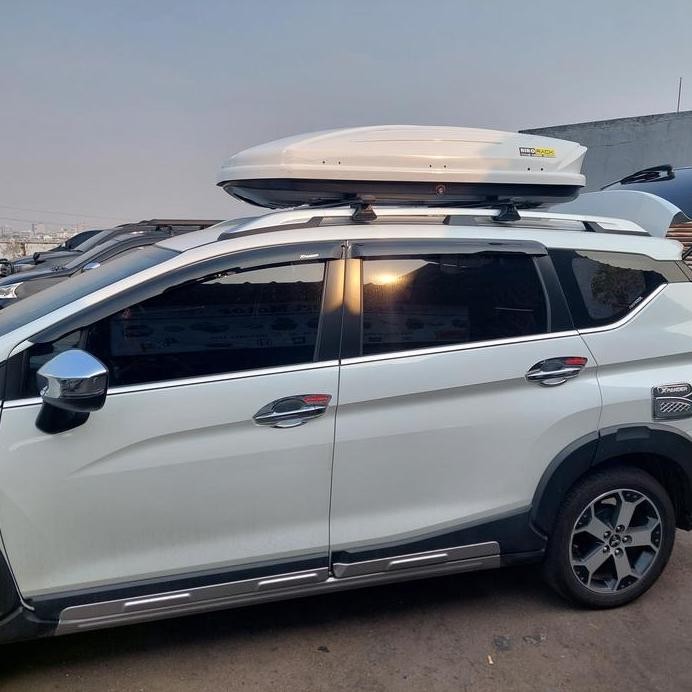 paket roof box xpander cross + cross bar