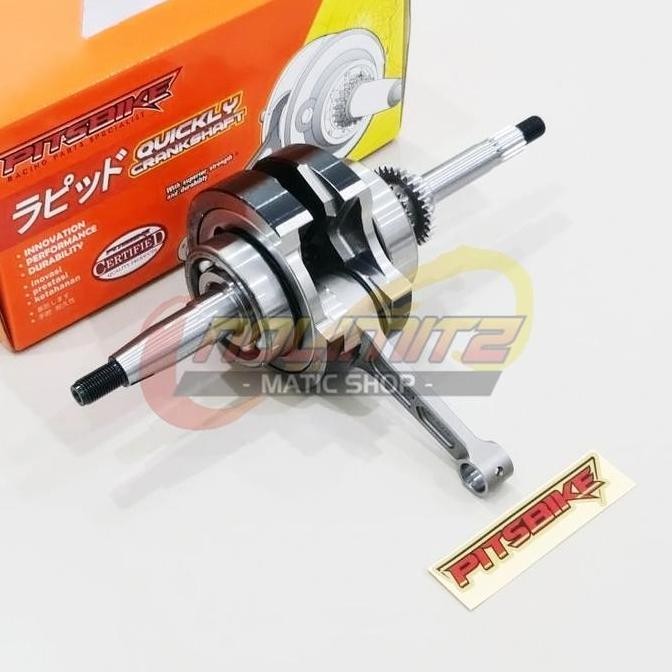 restock Kruk As Pitsbike Racing Crankshaft Stroke Up +2.65mm Yamaha NMAX OLD