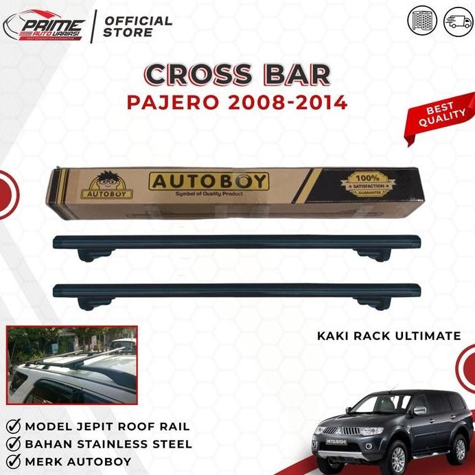Cross bar jepit Roof Rail PAJERO 2008-2014 - Ultimate