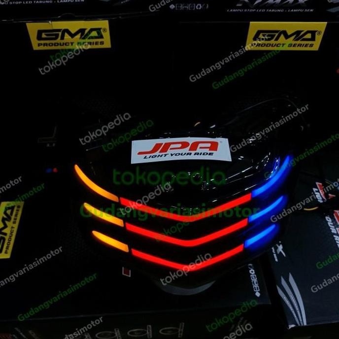 stoplamp nmax jpa ori garis new black edition sipit jpa orinal