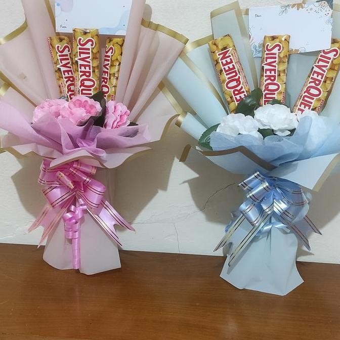 

Buket coklat silverQueen mini 25 gr isi 1, isi 2, isi 3