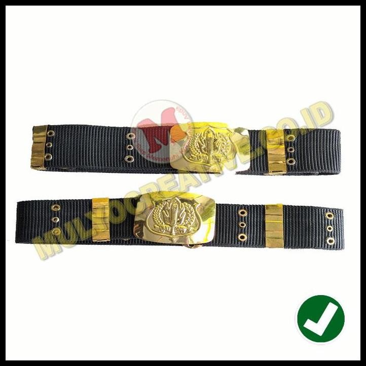 BEST DEAL IKAT PINGGANG SATPAM SABUK SECURITY SABUK ATRIBUT KERJA SATPAM 