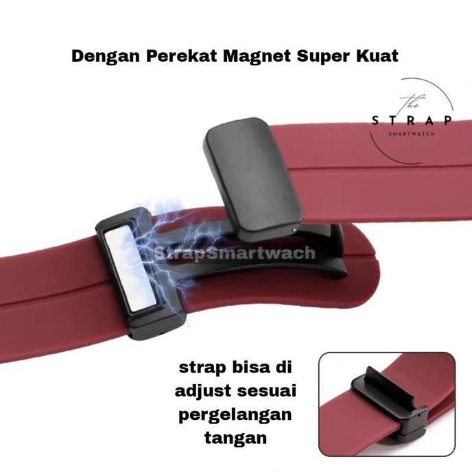 Original Strap Huawei Band 9 Strap Huawei Band 9 / 8 Magnet Polos murah
