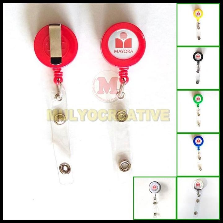 

TERBARU ID CARD YOYO MAYORA GANTUNGAN ID CARD HOLDER LOGO MAYORA !