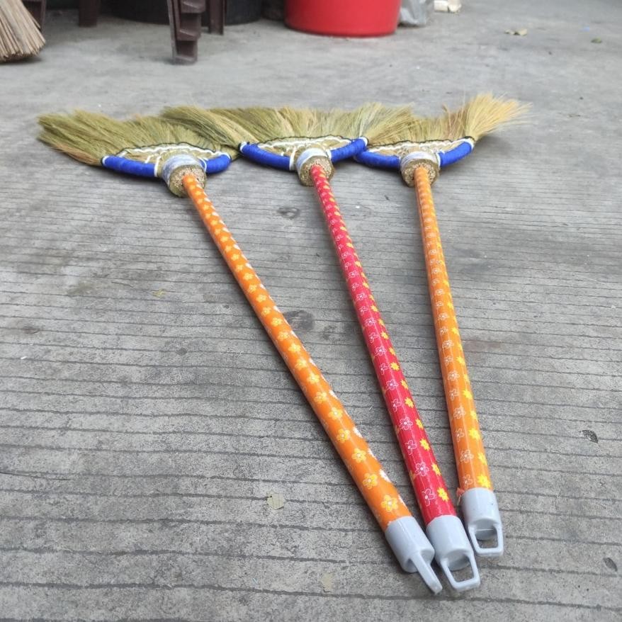 Sapu Ijuk Raskam / Sapu Ijuk Rumput / Sapu Lantai / Sapu Jadul / Floor Broom Rumput Ready Stok
