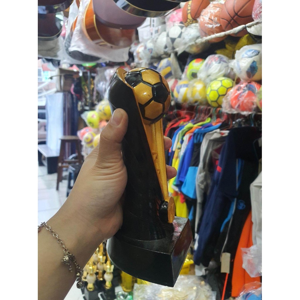 TROPHY PIALA RESIN SEPAK BOLA FUTSAL BEST PLAYER TOP SCORE