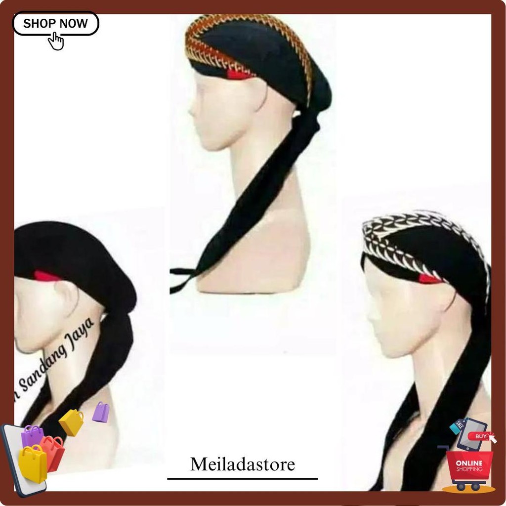 Blangkon Jogja Sliwir Dewasa Cod