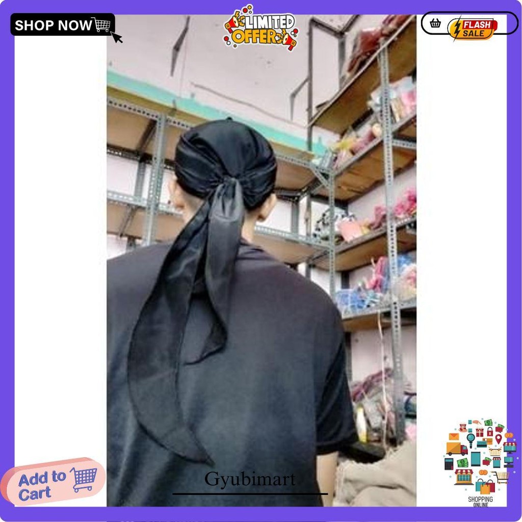 Blangkon Jawa Udeng Jawa Blangkon Sunda Udeng Sunda Hitam Polos Katun Halus Premium Bisa Dicuci Grat