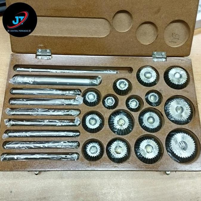 ready  Setting Klep Motor Mobil | 18 22 23 24 27 mm | Valve & Seat Cutter Set