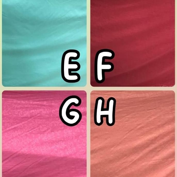 Sprei kain king koil 180x200x30 pilih warna