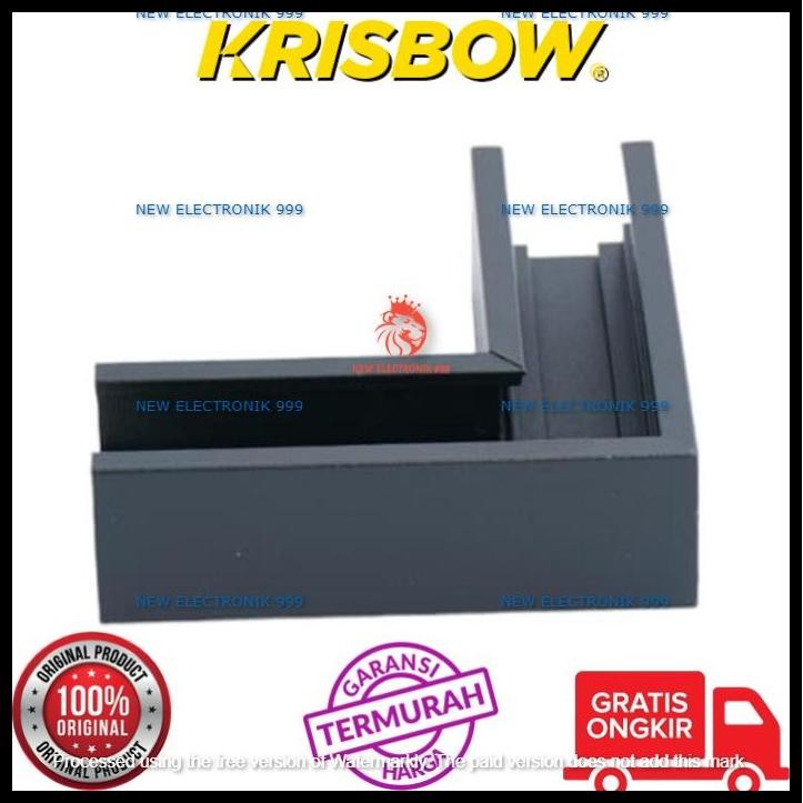 TERBARU KRISBOW PART KONEKTOR REL LAMPU SOROT L HITAM 