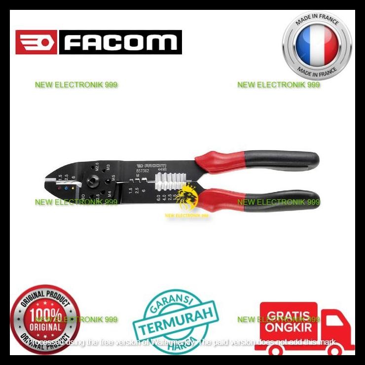 TERBARU FACOM JUNIOR CRIMPING PLIERS 210MM 449B FM0001629 
