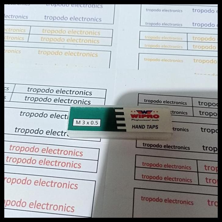 BEST DEAL HAND TAP M3X0.5 WIPRO