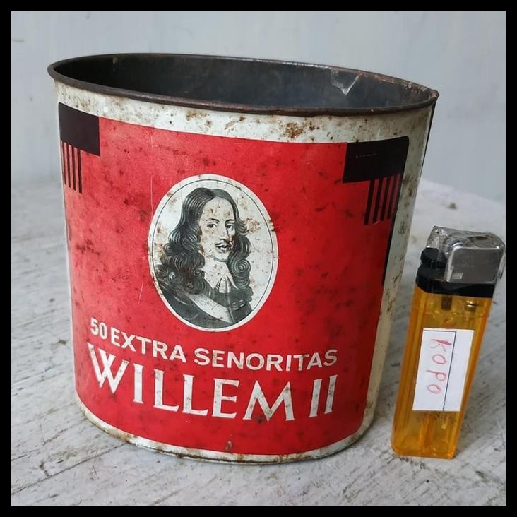 TERMURAH PAJANGAN KALENG WILLEM II HOLLAND
