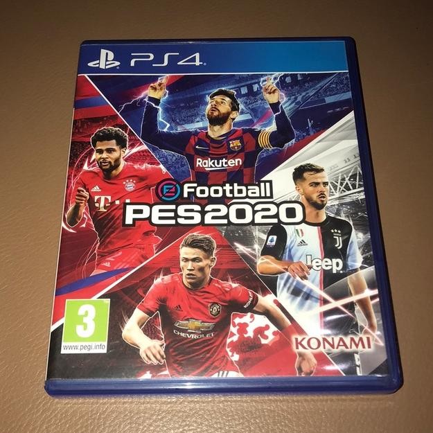 NEW [PS4] PES 2020 PES20 PES2020 Pro Evolution Soccer 2020 (Region 2 / English) 20 Bola BD Kaset PS 