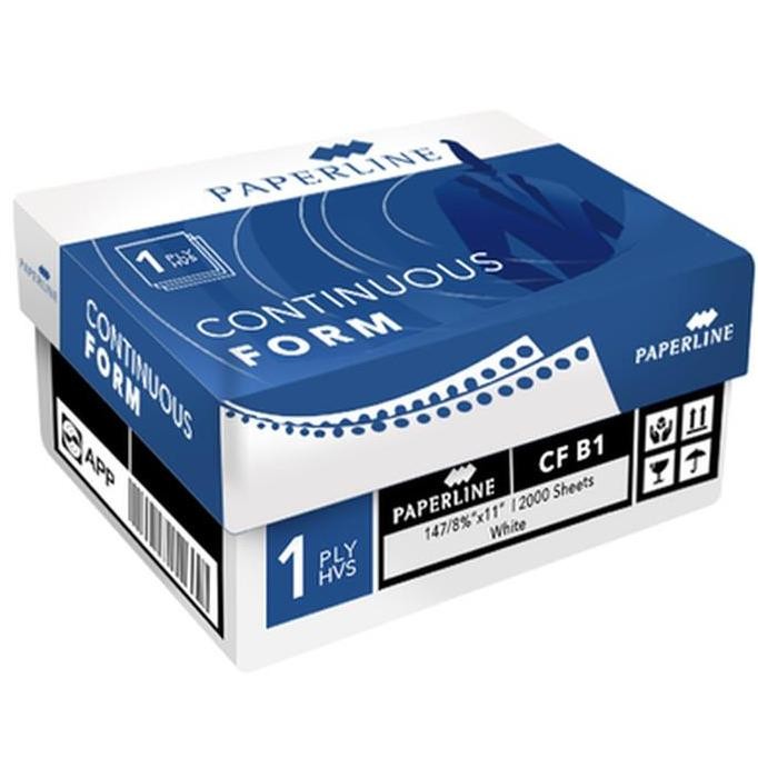 

Kertas Continuous Form Paperline 1 Ply 14 7/8"x11" ( B1 )