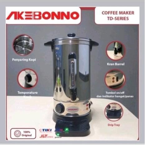 Akebonno Water Boiler & Coffee Maker With 8,8L (55Cup) Thermo Control & Drip Tray Pemanas Penghangat