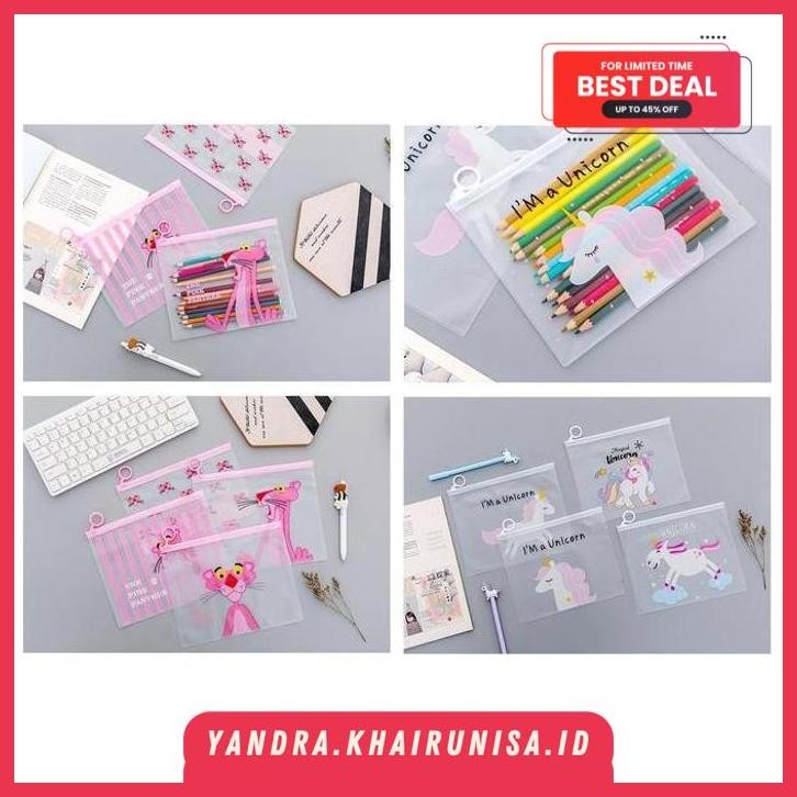 

AND PANTHER A5 STATIONERY FILE FOLDER / TEMPAT PENSIL PALING MURAH