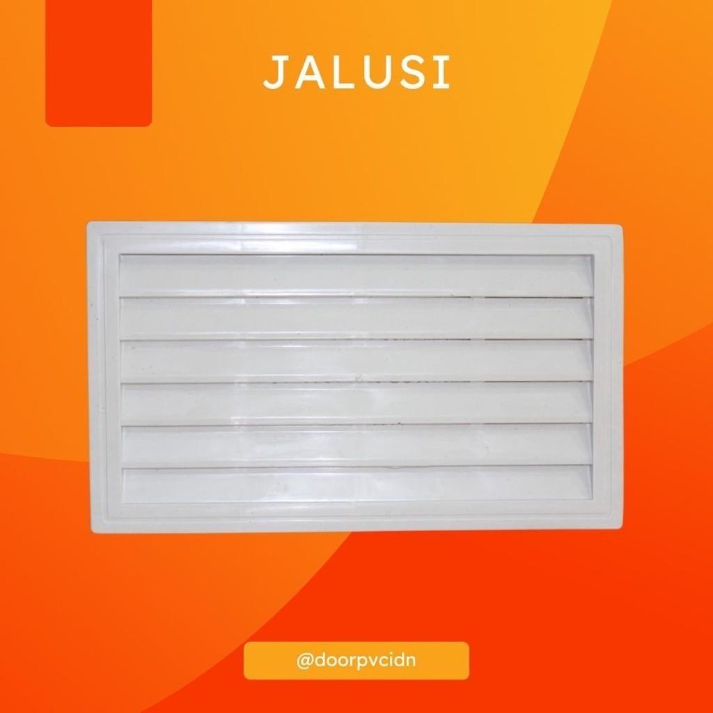 Kisi - Kisi Udara/ Jalusi / Ventilasi Udara Pintu Kamar Mandi Pvc