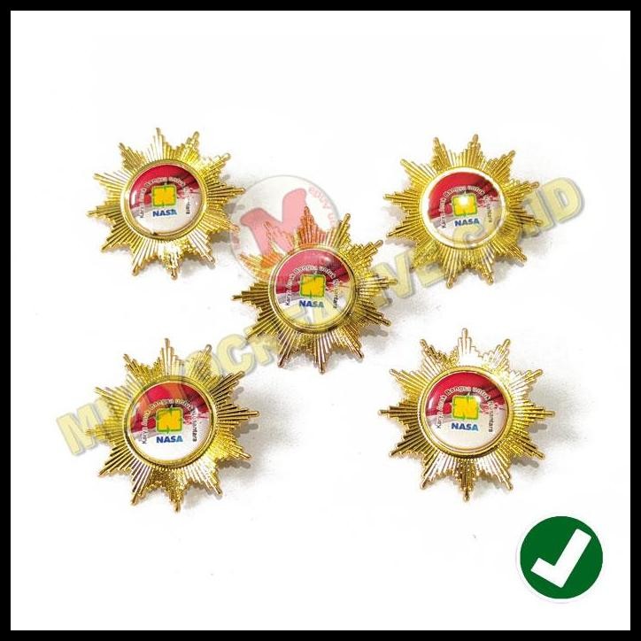 TERBARU PIN LOGO NASA PIN CUSTOM PIN NASA MODEL MATAHARI MURAH BAHAN LOGAM 