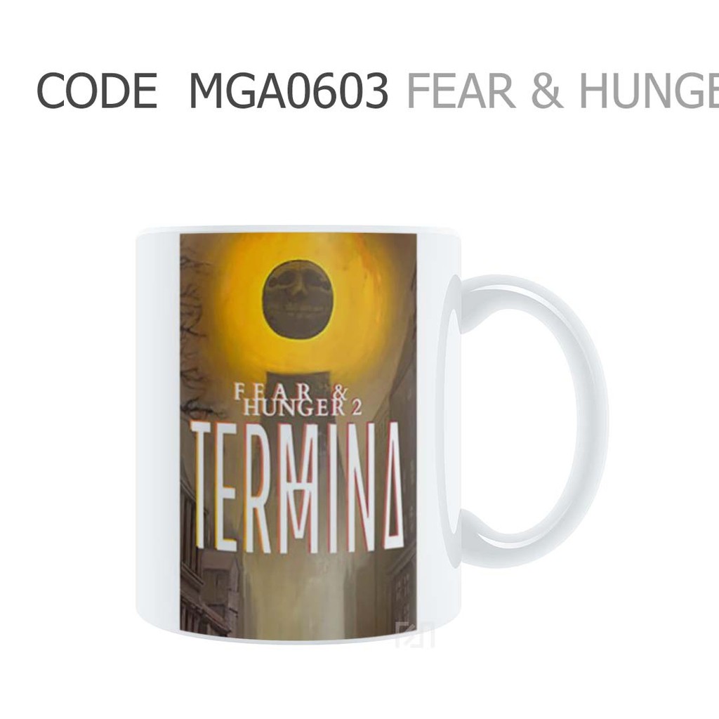 MUGLICIOUS MGA0603 FEAR & HUNGER 2 TERMINA Gaming Artwork Gelas Mug