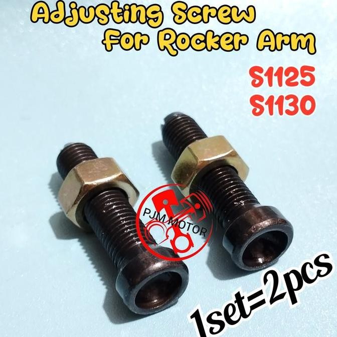 *#*#*#] ZS1125 adjusting screw baut stelan piano pelatuk klep mesin diesel pengerak tianli feng tian