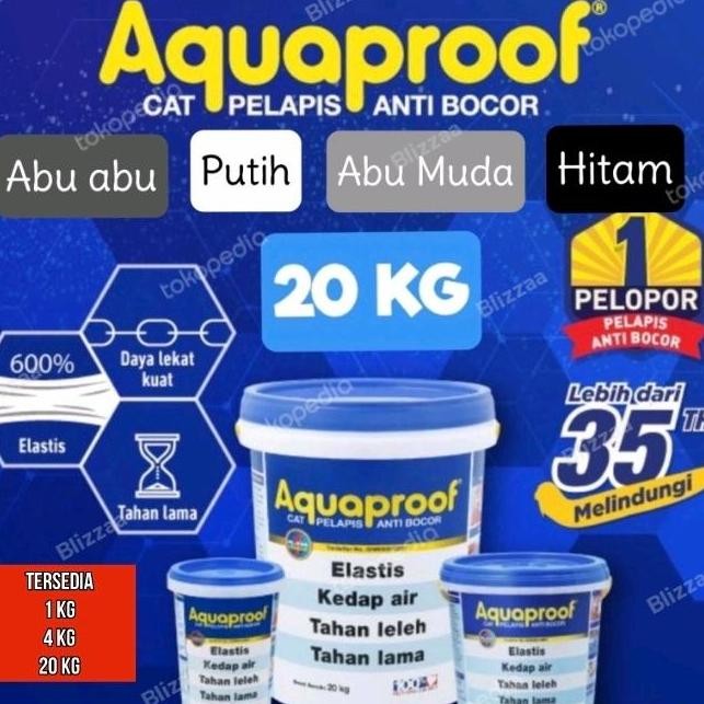 

Aquaproof Pail 20kg Aquaproof 20kg Waterproof 20kg Waterproofing Anti Bocor 20 kg Warna Asli Pabrik