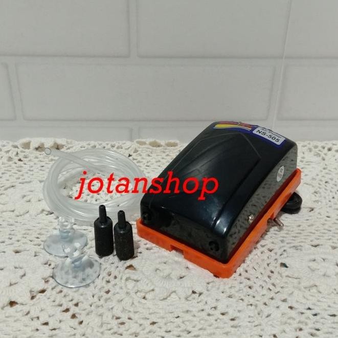 AMARA AA-002 AERATOR BATERAI PORTABLE POMPA UDARA AQUARIUM TANPA LISTRIK
