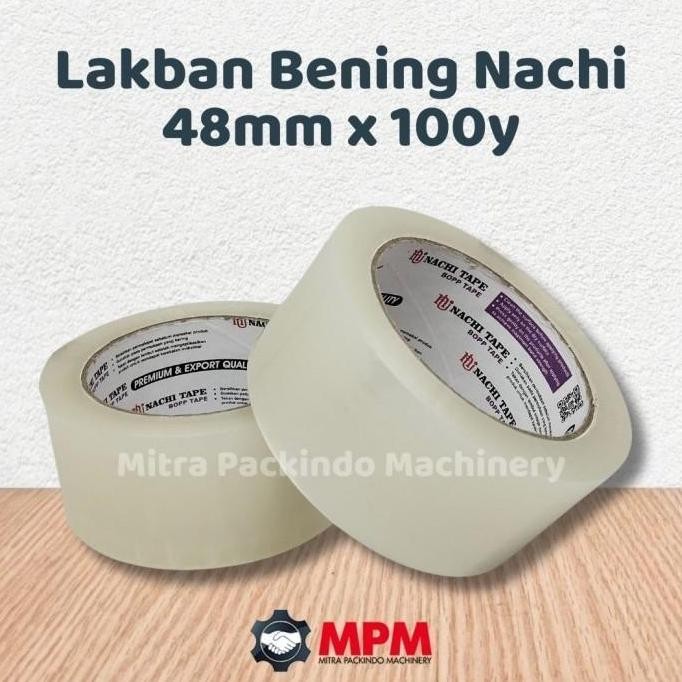 

{{{{{{] Lakban / Isolasi Nachi Bening / Coklat Selotip / Perekat OPP Tape