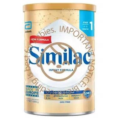

Abbott Similac Infant Milk Formula - Stage 1 (1.8kg) Singapore