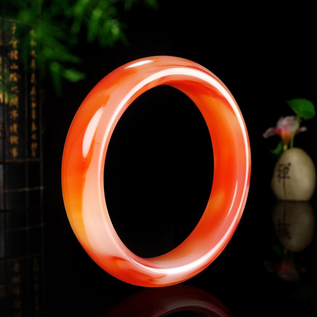 Gelang Jadeit Merah Es Cina Wanita