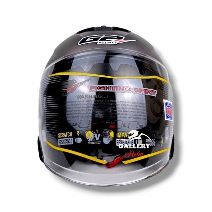 Helm G2 Optimax Solid Gold Nmax Doff | Helm Double Visor Terbaik