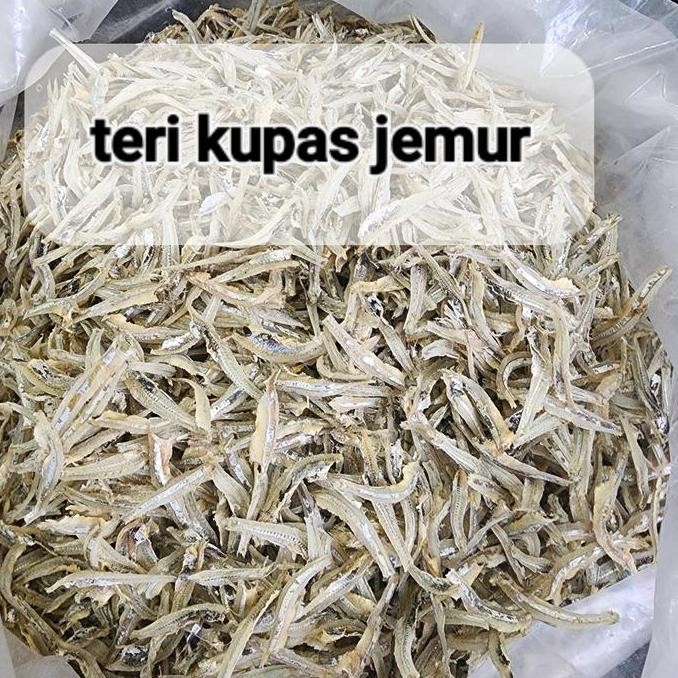 

Ikan teri bilis belah kupas 500g tidak asin kering dari tanjung pinang