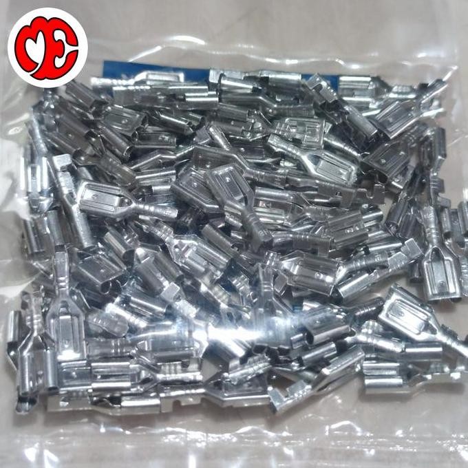 Terbaru (1) skun kabel 6,3mm male/female/karet skun cewe/cowo/karet skun pcb male 6,3mm iwam33 Berku